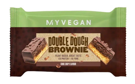 Levně Myprotein Vegan Double Dough Brownie 60 g - čokoládové kousky