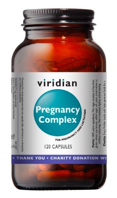 Viridian Nutrition Viridian Pregnancy Complex Natural multivitamín pro těhotné 60 kapslí