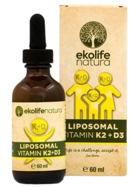 Ekolife Natura Vitamin K2 + D3 60 ml