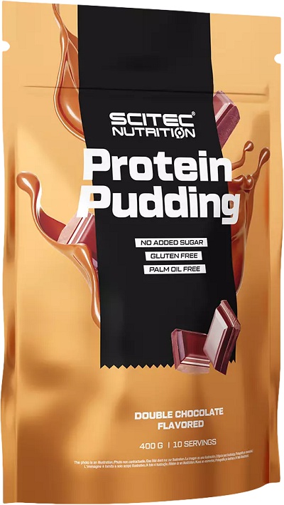 Scitec Nutrition Scitec Protein Pudding 400 g - dvojitá čokoláda