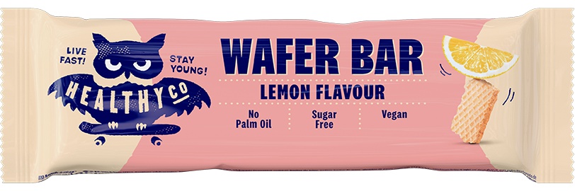 FCB  HealthyCo Wafer Bar 24 g - citron
