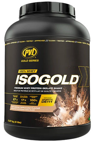 Levně PVL Gold Series 100 % Whey Isogold 2270 g - ledové mocha kapučíno