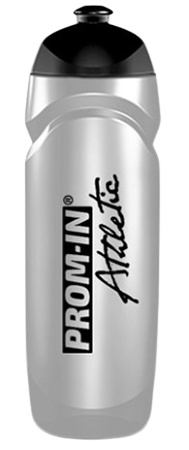 Prom-in Athletic Láhev 750 ml - stříbrná s černým uzávěrem