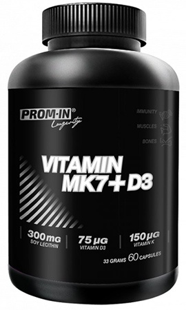 Levně PROM-IN / Promin Prom-in Vitamin MK7 + D3 60 kapslí
