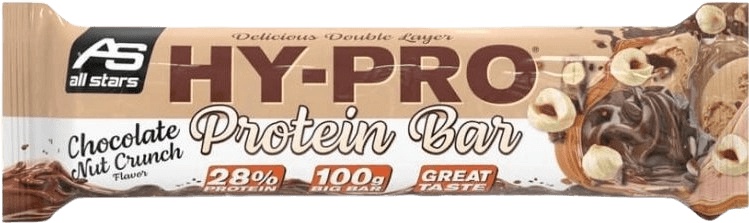 Levně All Stars Hy-Pro bar 100g - Chocolate Nut Crunch