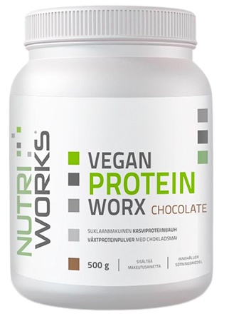 Levně NutriWorks Vegan Protein Worx 500 g - čokoláda