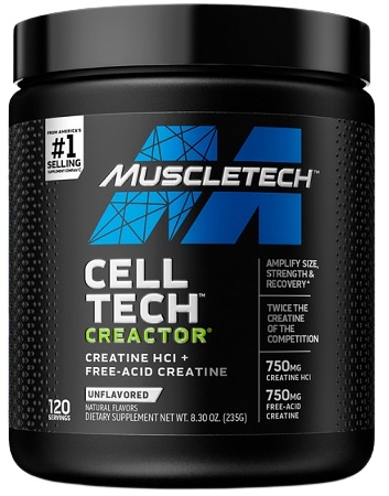 Levně MuscleTech Celltech Creactor 274 g - ovocný punč