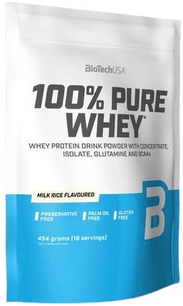 BioTech USA 100% Pure Whey Protein, 1000 g Příchuť: Mléčná rýže