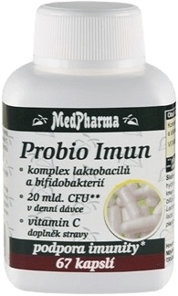Levně MedPharma Probio Imun komplex laktobacilů a bifidobakterií 67 kapslí