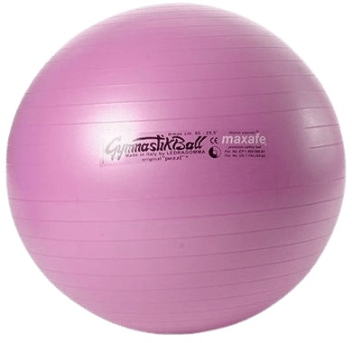 Levně Ledragomma Gymnastik Ball Maxafe 75 cm - růžová