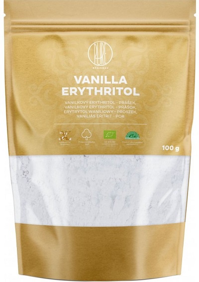 Levně BrainMax Pure Erythritol 100 g - vanilka