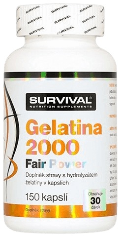 Levně Survival Gelatina 2000 Fair Power 150 kapslí