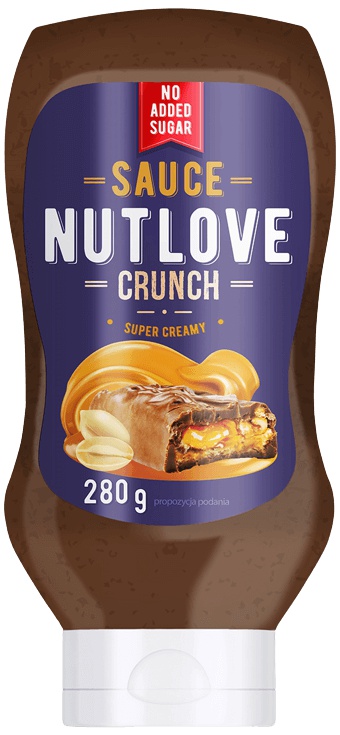 Levně All Nutrition Allnutrition Nutlove sauce 280 g - crunch