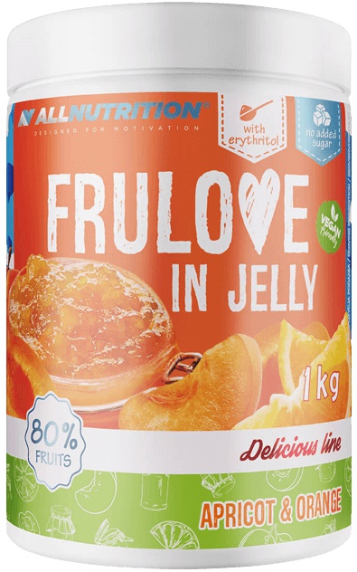 Levně All Nutrition AllNutrition Frulove In Jelly 1000 g - meruňka/pomeranč