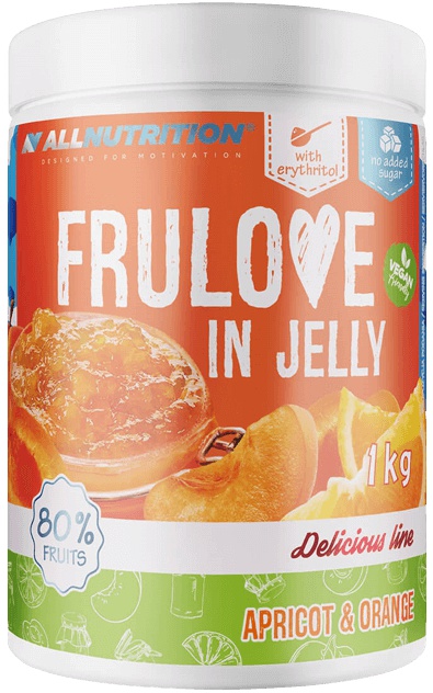 All Nutrition AllNutrition Frulove In Jelly 1000 g - meruňka/pomeranč