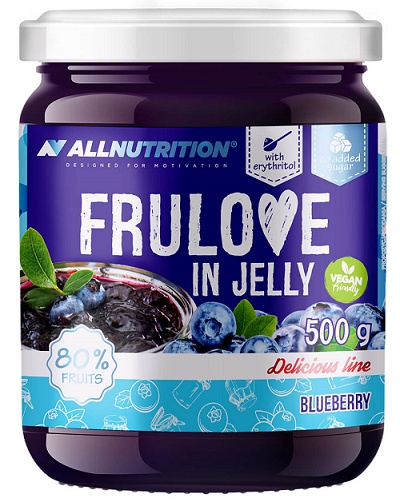 Levně All Nutrition AllNutrition Frulove In Jelly 500 g - borůvka