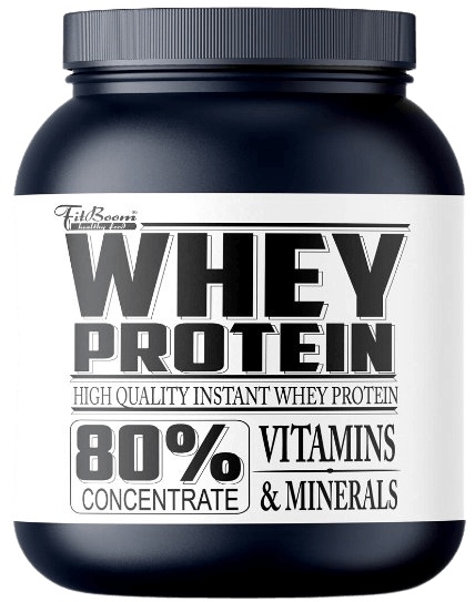 Levně FitBoom Whey Protein 80 % 2250 g - kokos