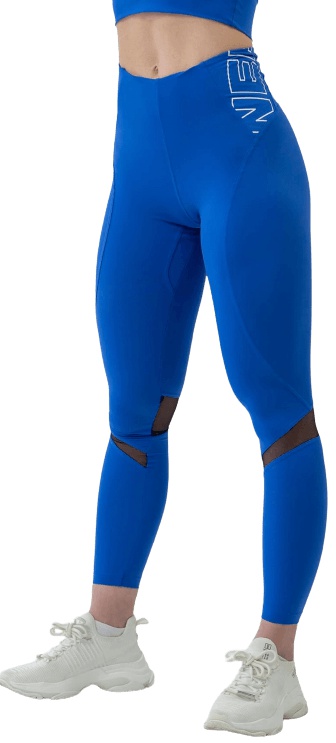 Nebbia FIT Activewear legíny s vysokým pasem 443 modrá XS