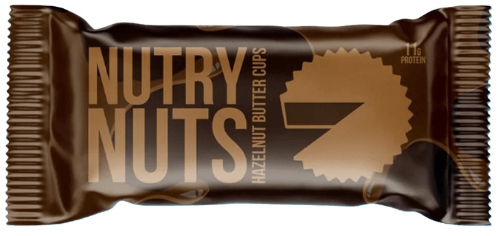Levně Nutry Nuts Cups 42g - Double Chocolate Hazelnut VÝPRODEJ 26.4.2024