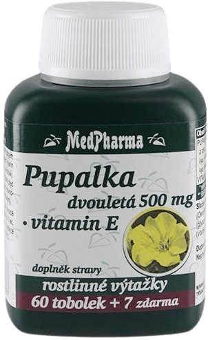 Levně MedPharma Pupalka dvouletá 500 mg 67 tablet