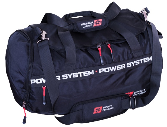 Levně Power System Gym bag Dynamic černá/červená