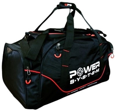 Power System Gym bag Magna černá/červená