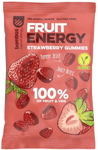 Bombus Fruit Gummies 35 g - jahoda