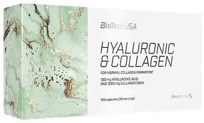 Biotech USA BiotechUSA Hyaluronic & Collagen 120 kapslí