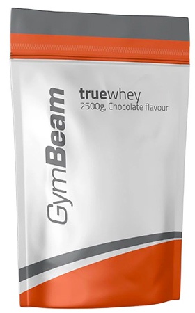 Levně Gymbeam Protein True Whey 2500 g - čokoláda/lískový oříšek