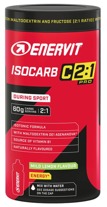 Enervit IsoCarb C2:1 650 g - citrón