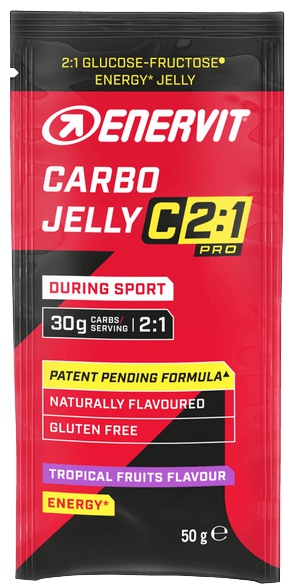 Levně Enervit Carbo jelly C2:1 50 g - tropické ovoce