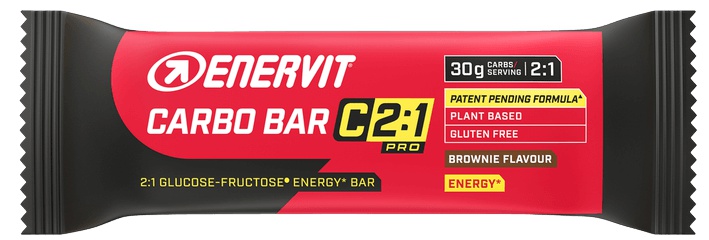 Levně Enervit Carbo bar C2:1 45 g - brownie VÝPRODEJ 26.5.2024