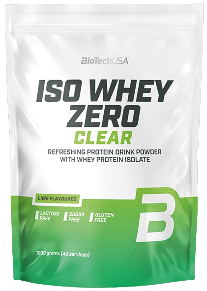 Biotech USA BiotechUSA Iso Whey Zero Clear 1000 g - Lime