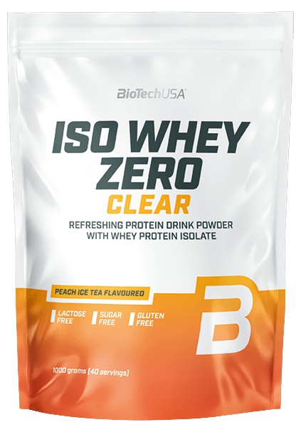 Biotech USA BiotechUSA Iso Whey Zero Clear 1000 g - Peach Ice tea