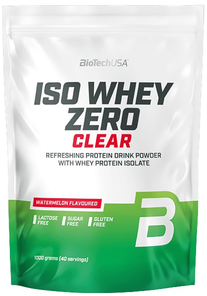 Levně Biotech USA BiotechUSA Iso Whey Zero Clear 1000 g - Watermelon