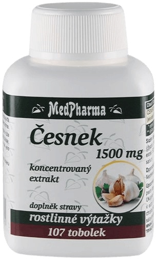 Levně MedPharma Česnek 1500 mg 107 kapslí