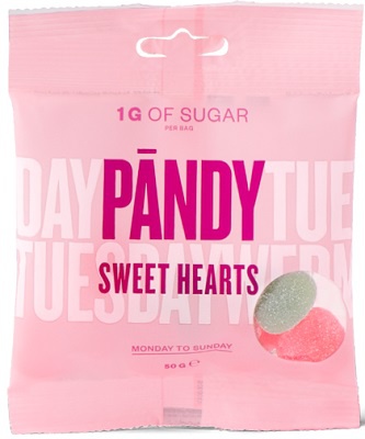 Pandy Candy 50 g - sladká srdíčka