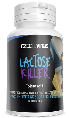 Levně Czech Virus Lactose Killer 60 kapslí