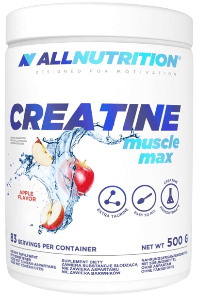 All Nutrition AllNutrition Creatine Muscle Max 500 g - jablko