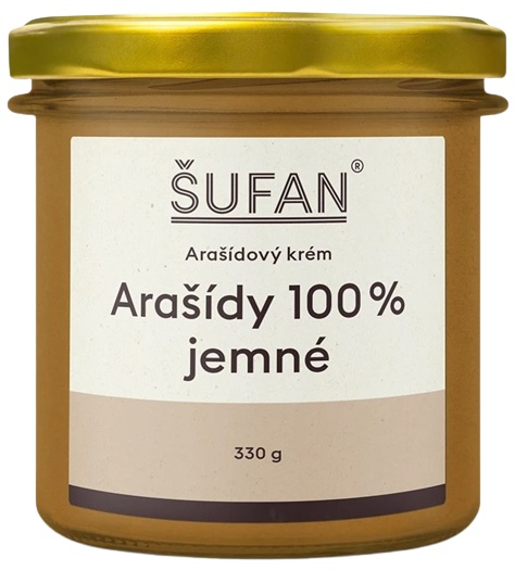 Levně Šufan arašídové máslo 330 g - jemné