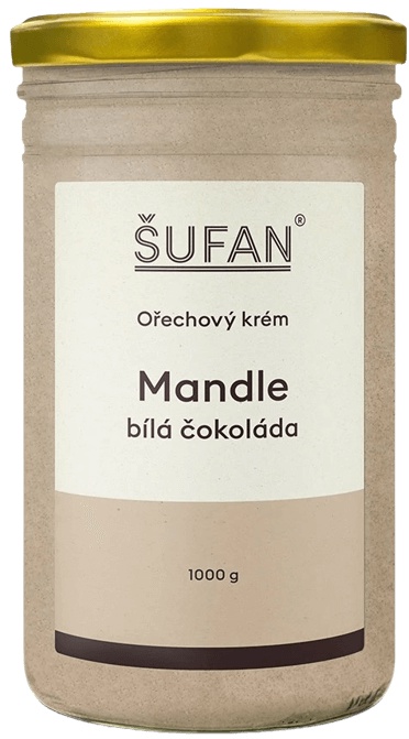 Šufan mandle-bílá čokoláda máslo 1000 g