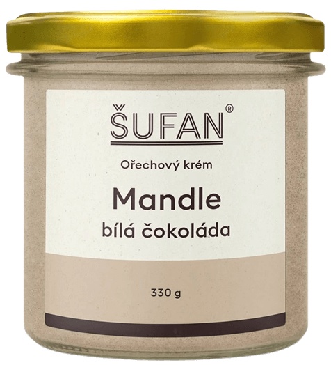 Levně Šufan mandle-bílá čokoláda máslo 330 g