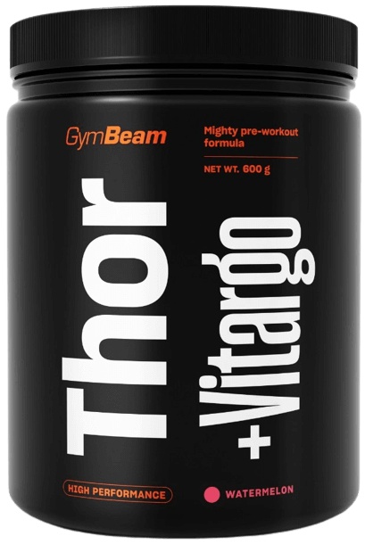 GymBeam Předtréninkový stimulant Thor Fuel + Vitargo 600 g - vodní meloun