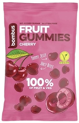 Bombus Fruit Gummies 35 g - třešeň