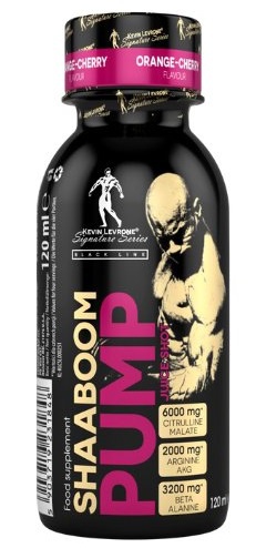 Levně Kevin Levrone Series Kevin Levrone ShaaBoom Pump Juice Shot 120 ml - Pomeranč/višeň