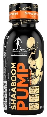 Levně Kevin Levrone Series Kevin Levrone ShaaBoom Pump Juice Shot 120 ml - Pomeranč