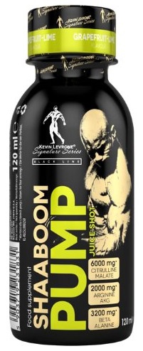 Levně Kevin Levrone Series Kevin Levrone ShaaBoom Pump Juice Shot 120 ml - Grapefruit/lime