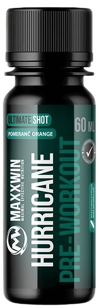 Levně MAXXWIN Hurricane Pre-Workout Shot 60 ml - višeň