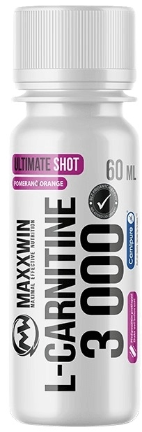 Levně MAXXWIN L-Carnitine 3000 Shot 60 ml - višeň