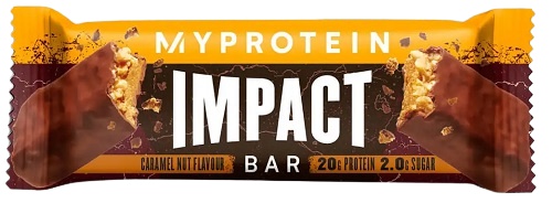 Levně Myprotein Impact Protein Bar 64 g - Caramel Nut